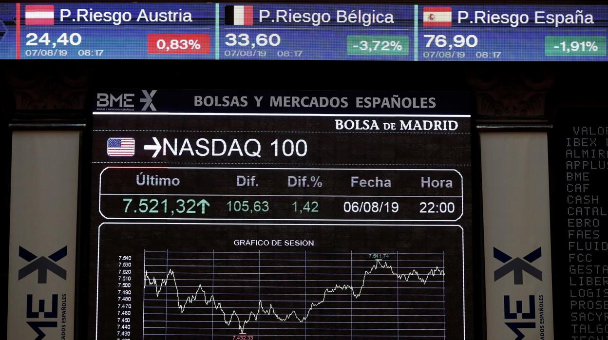 El Ibex sube un 1,78% y suaviza su caída semanal hasta el 1% tras las turbulencias internacionales