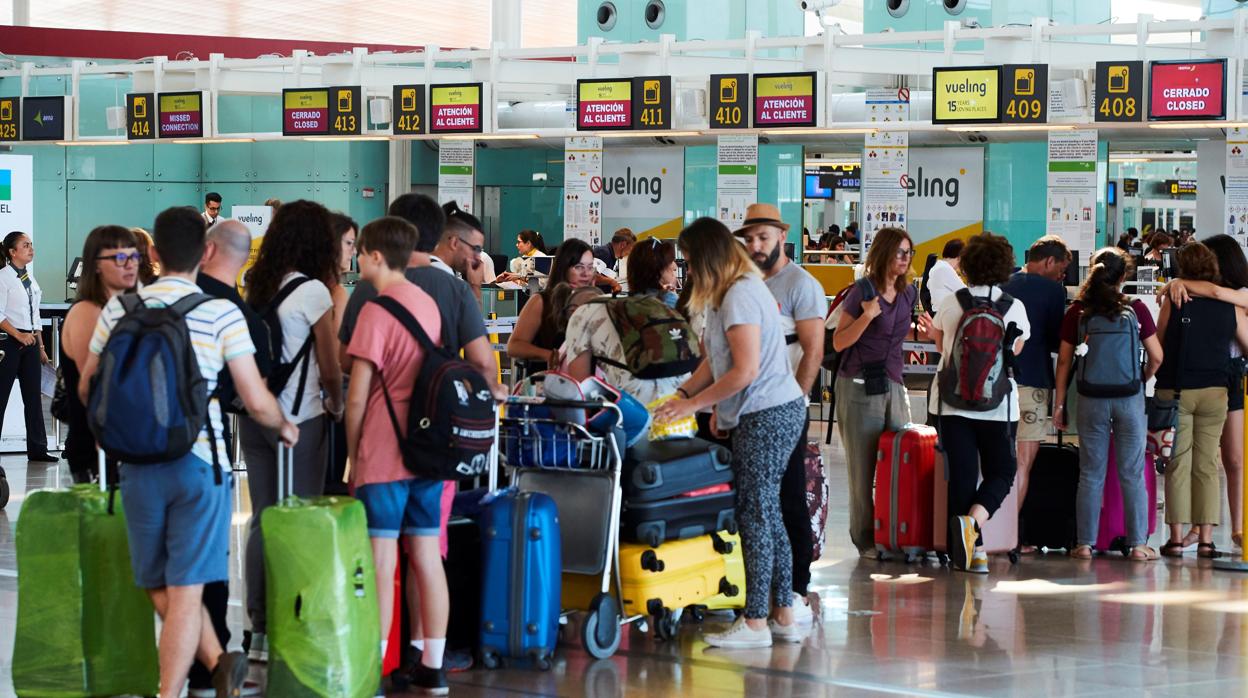 El pasado 25 de agosto, durante la huelga del personal de Iberia, transcurrió con normalidad en El Prat