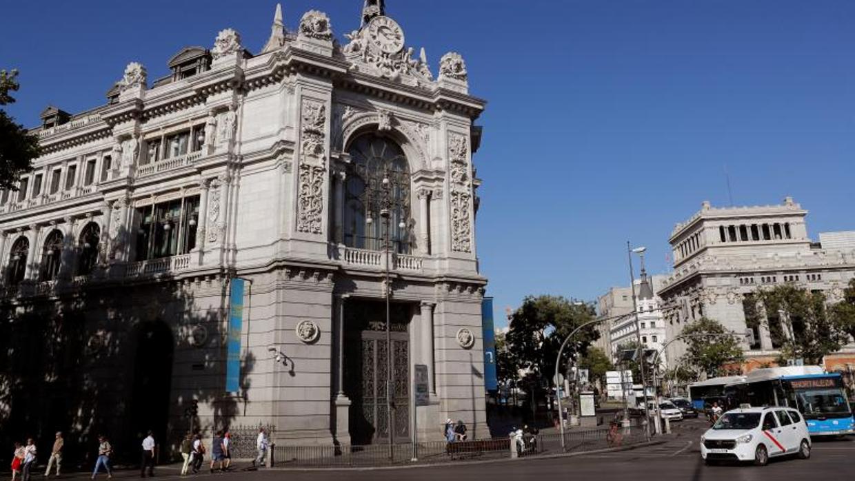 Fachada del Banco de España