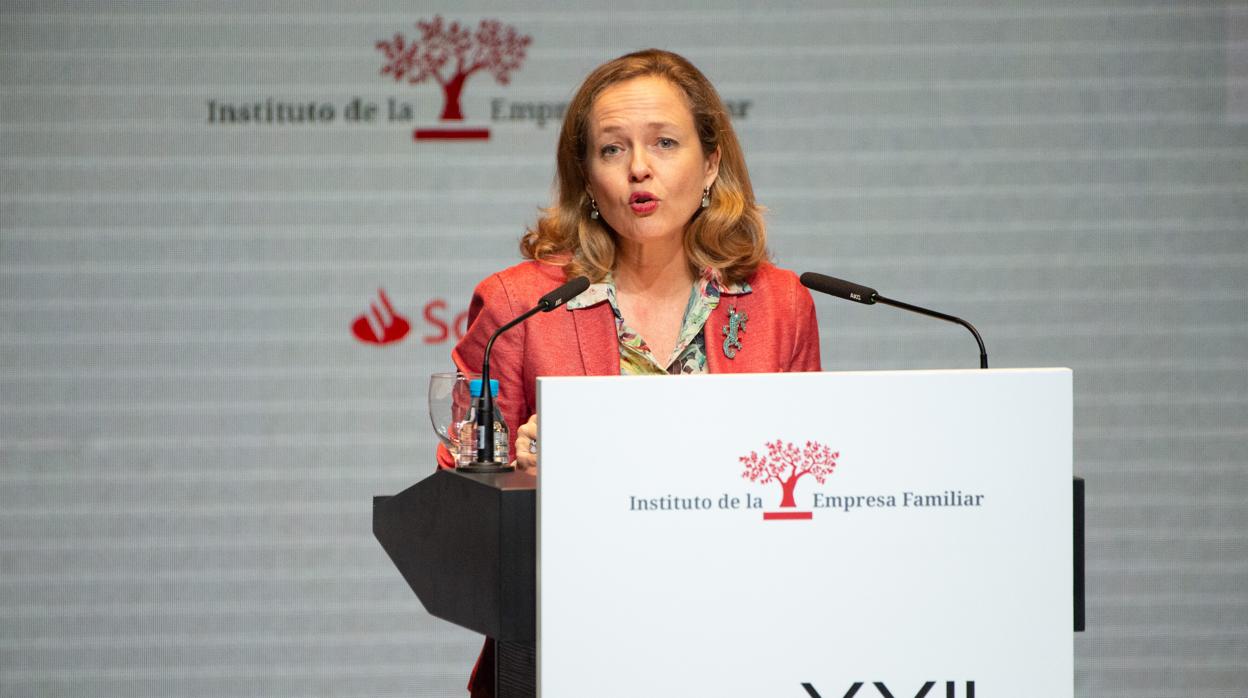 Nadia Calviño, ministra de Economía