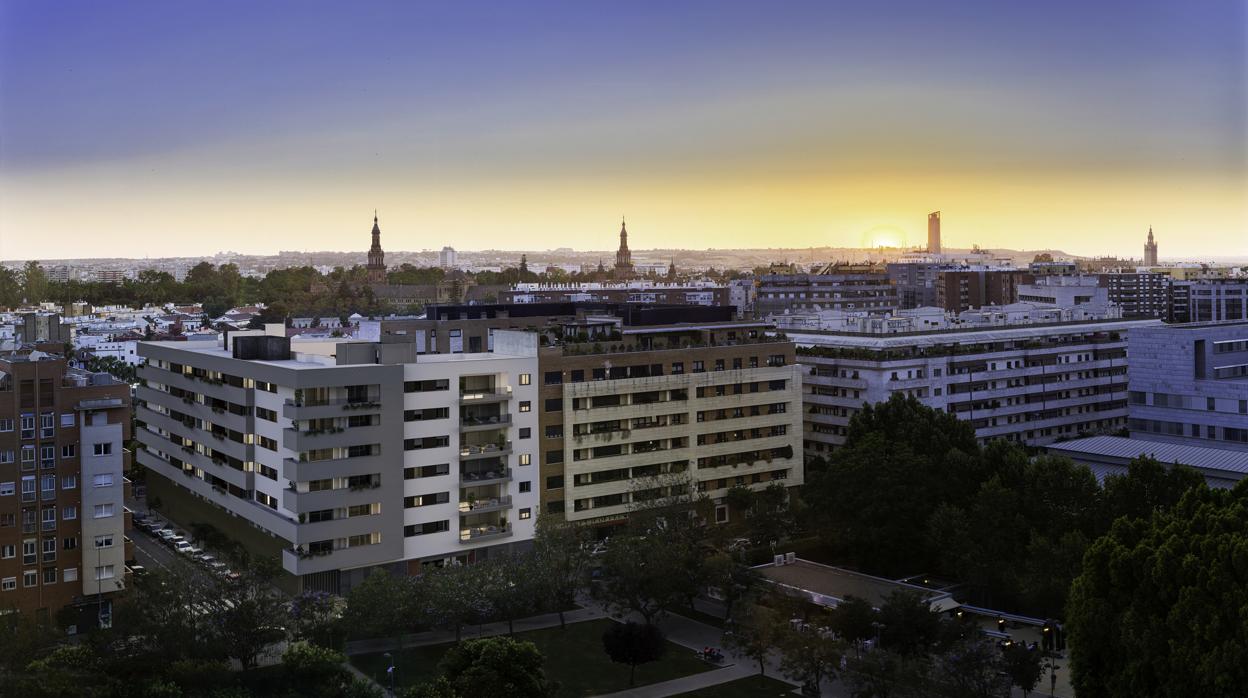 Imagen virtual del nuevo proyecto de Inmobiliaria del Sur en la avenida Ramón Carande de Sevilla