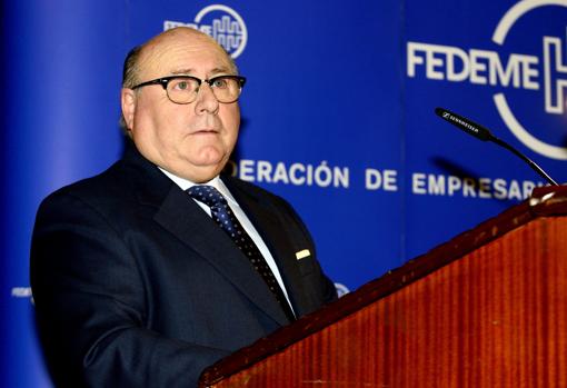 Francisco Javier Morero, presidente de Fedeme