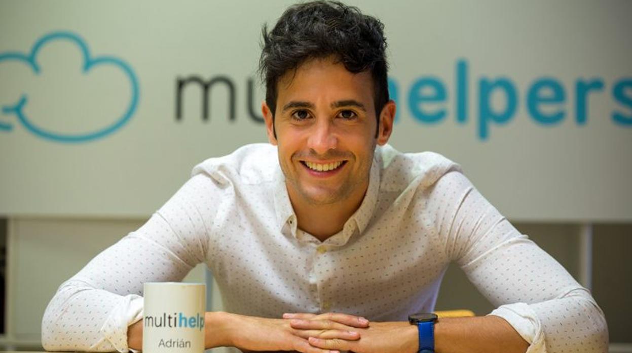 Adrián Miranda, fundador de Multihelpers