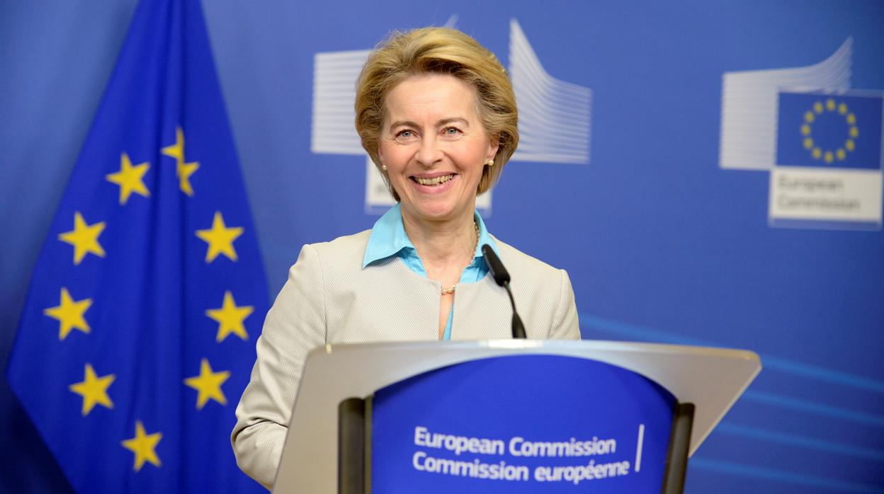 La presidenta de la Cominisión Europea, Úrsula Von der Leyen