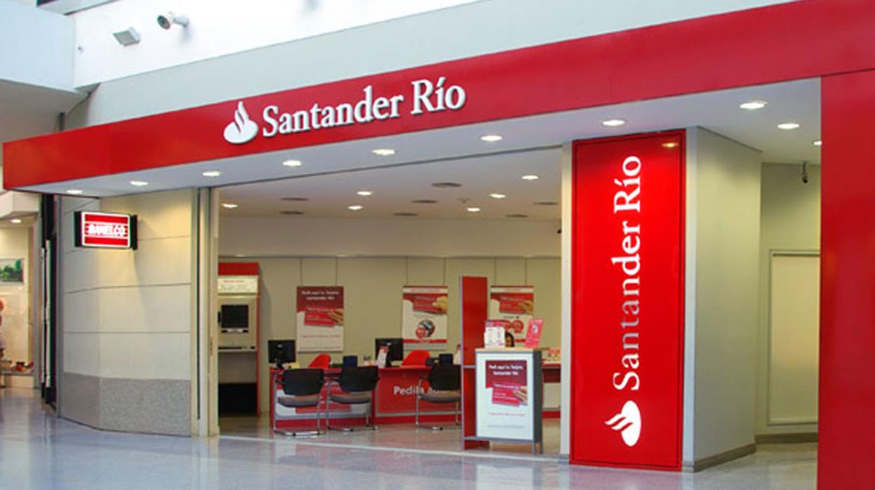 Oficina del Santander en Brasil