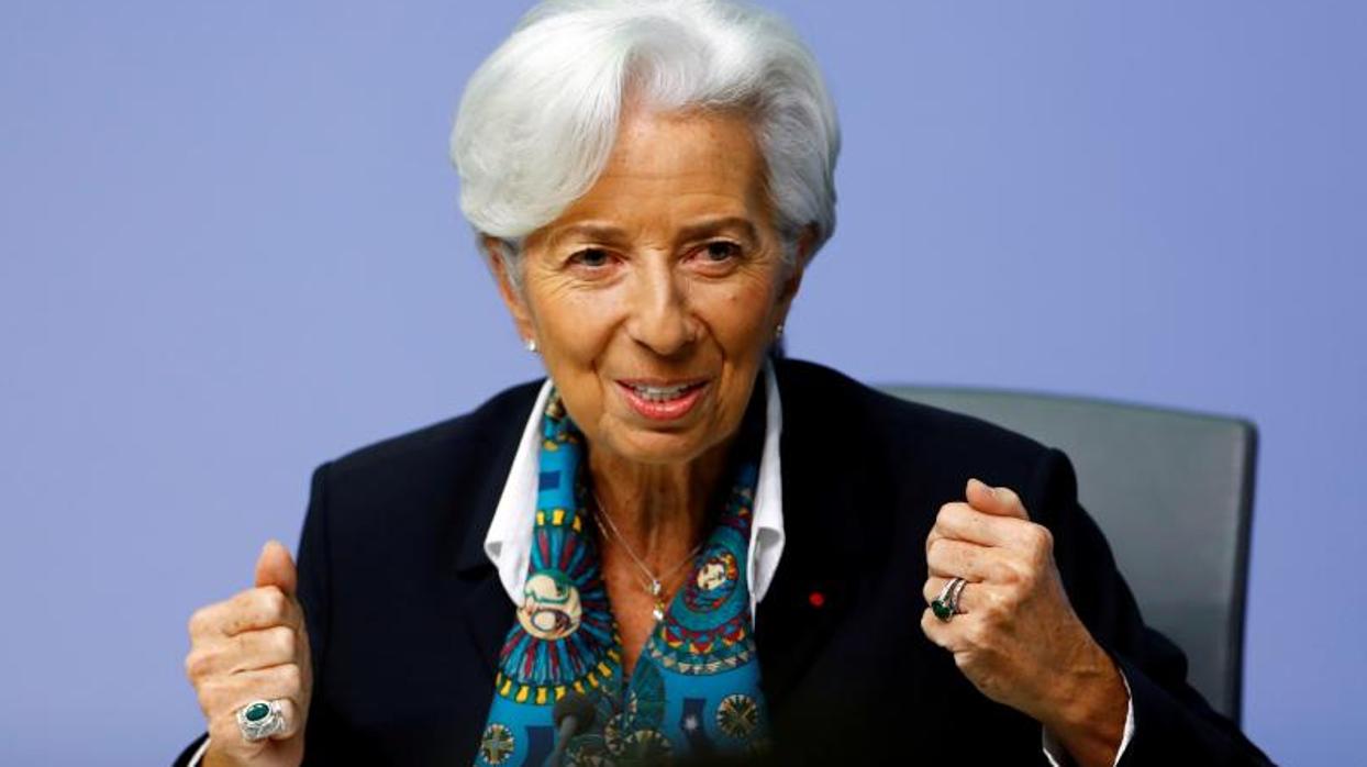 La presidenta del BCE, Christine Lagarde