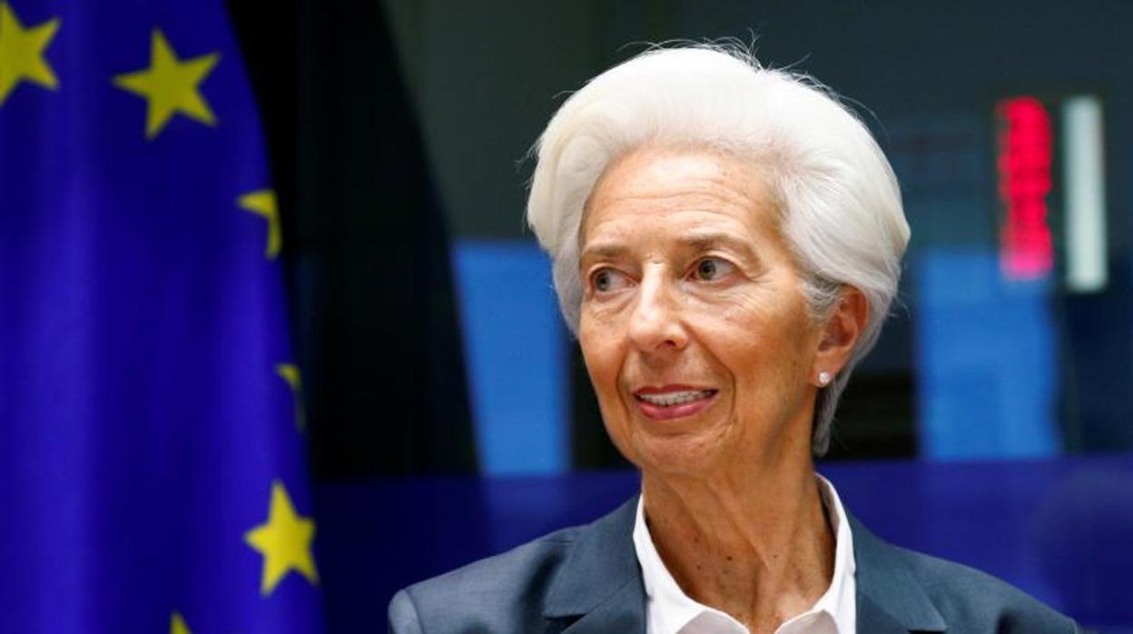 La presidenta del BCE, Christine Lagarde