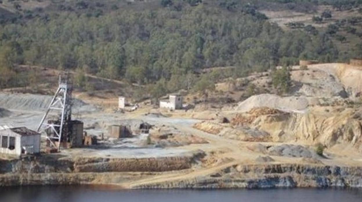 Mina San Telmo, donde Tharsis Mining ha logrado autorización para iniciar sondeos para analizar los recursos