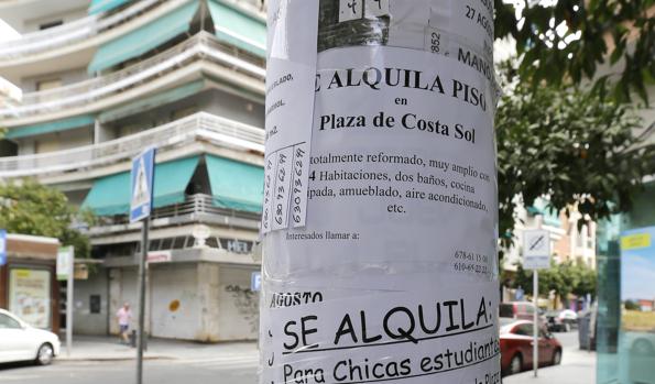 La burbuja de los alquileres comienza a desinflarse en Andalucía