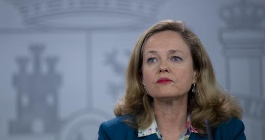 Vicepresidenta tercera y ministra de Asuntos Económicos y Transformaciópn Digital, Nadia Calviño