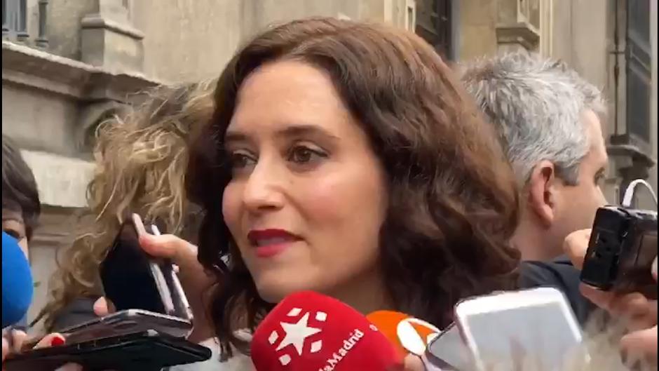 Ayuso: «Que se suban los impuestos en Madrid no significa que le vaya a ir mejor al resto del país»