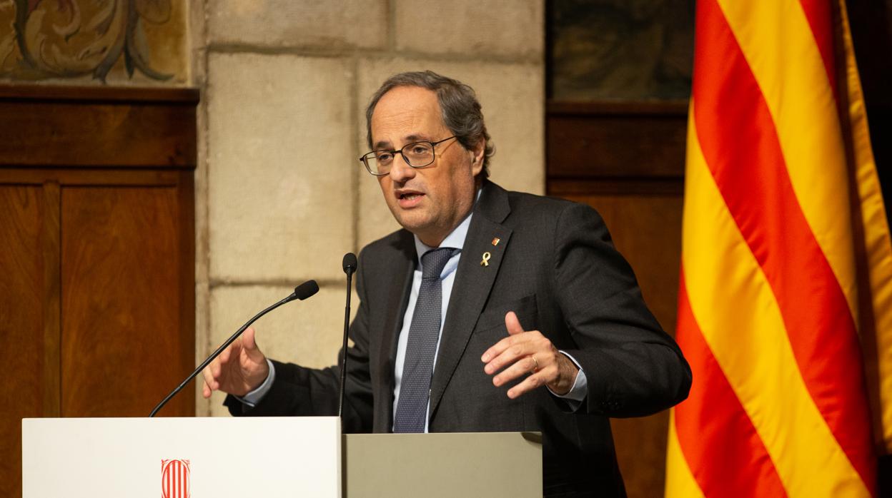 El president de la Generalitat, Quim Torra