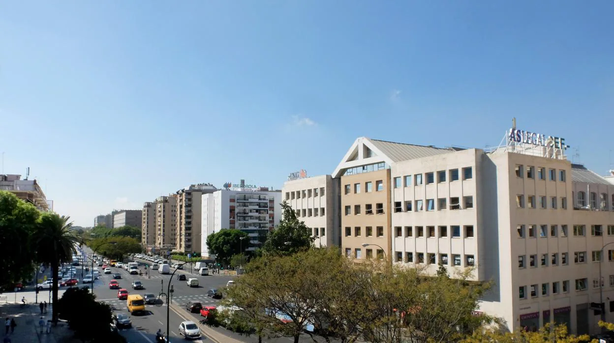 Bloques de oficinas y viviendas en Sevilla