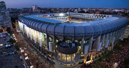 Estadio Sántiago Bernabéu, en cuya reforma participará Ayesa