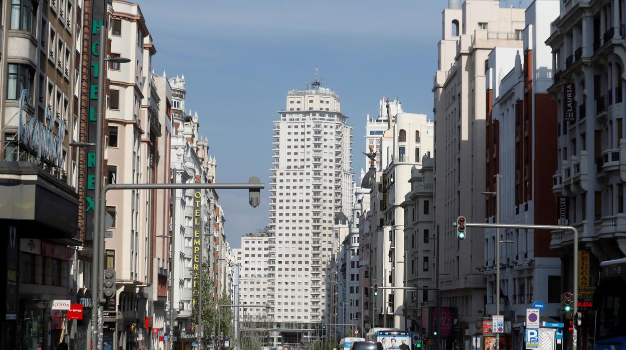 Calle desiertas durante la crisis del coronavirus