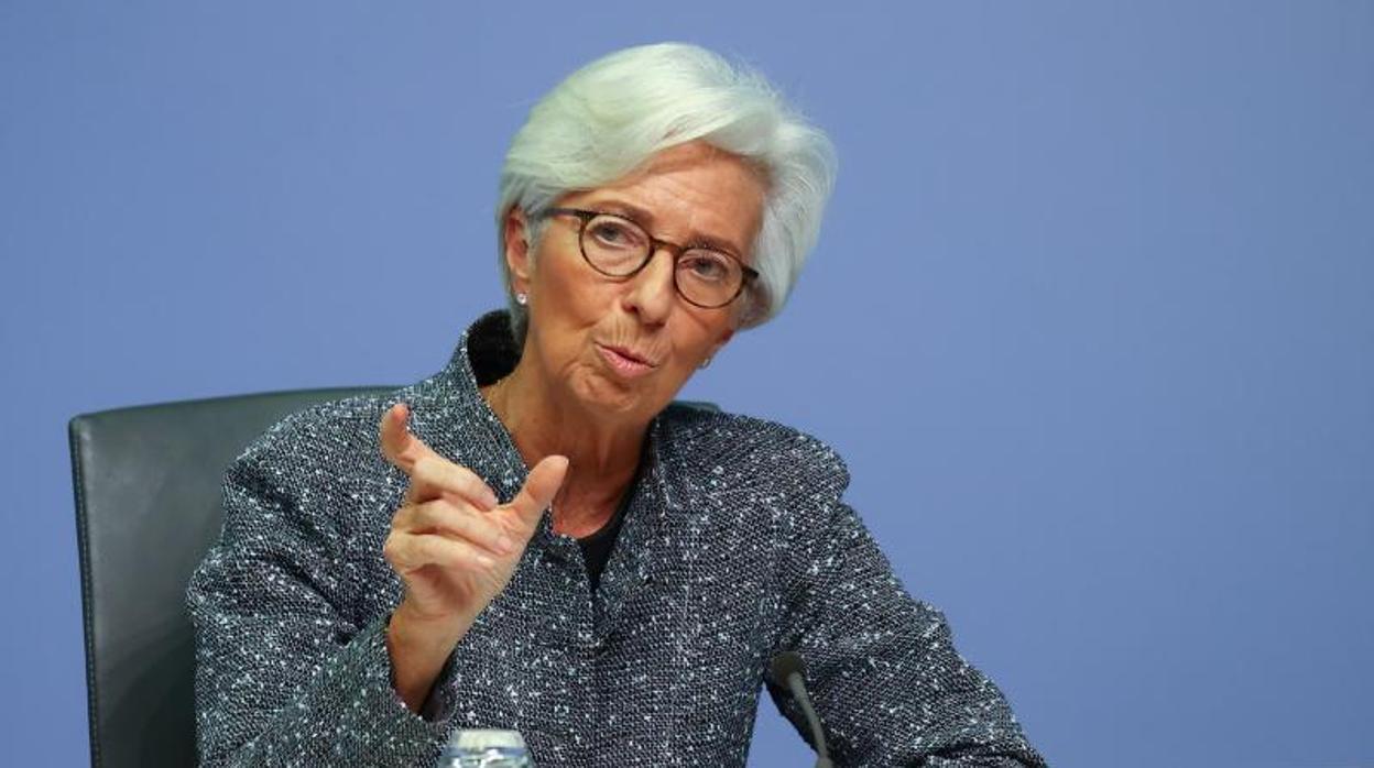 La presidenta del BCE, Christine Lagarde