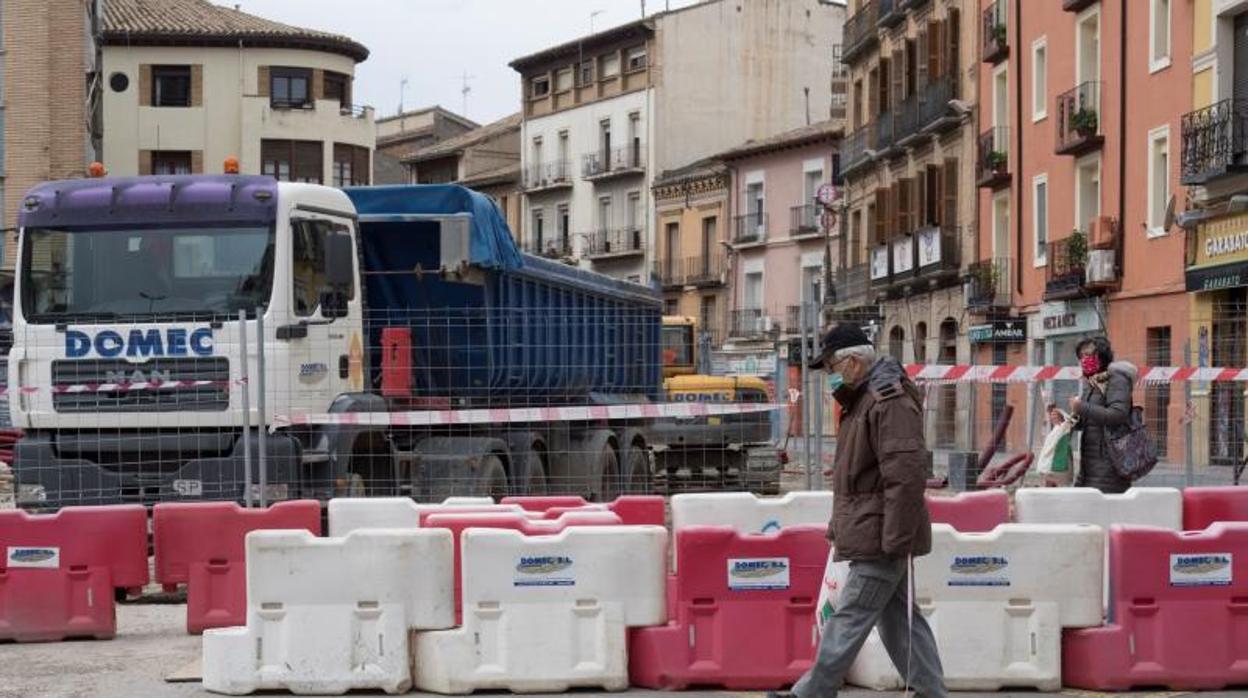 Obras paradas tras el último decreto del Gobierno