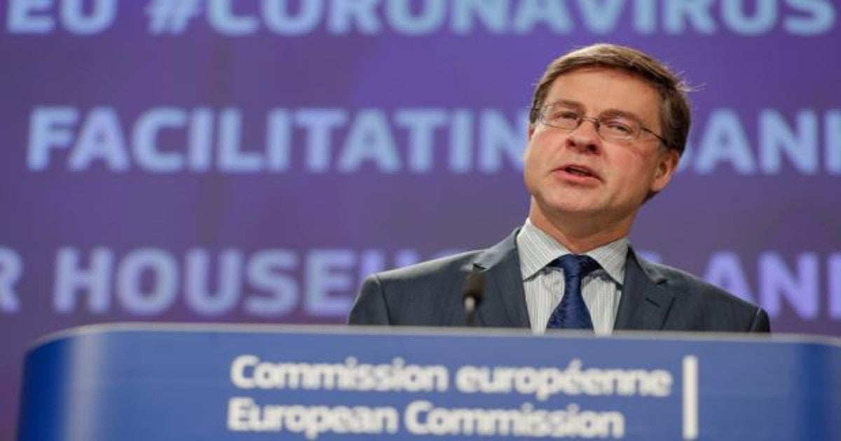 Valdis Dombrovskis, viceprisidente ejecutivo económico de la Comisión Europea