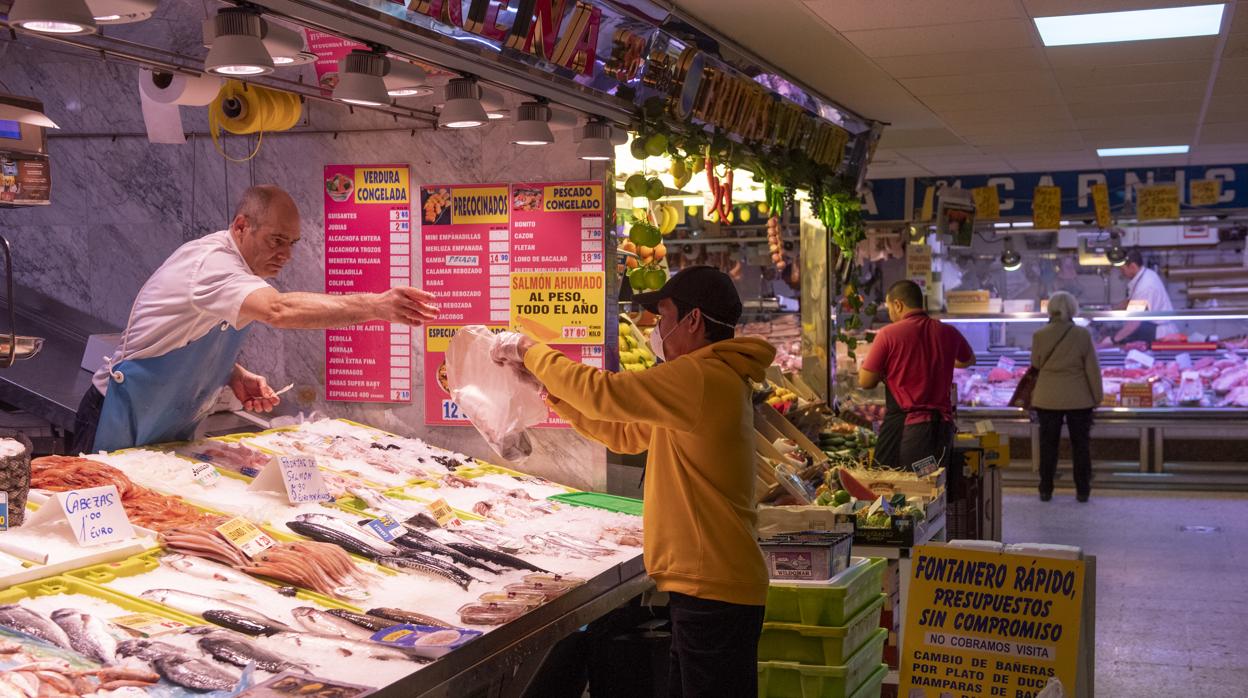 Imagen de las Galerías Comerciales EFE en el Barrio de Moratalaz (Madrid)