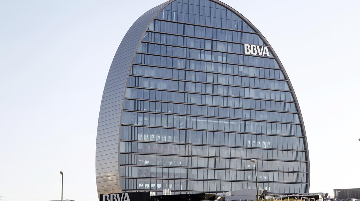 Sede corporativa de BBVA en Madrid