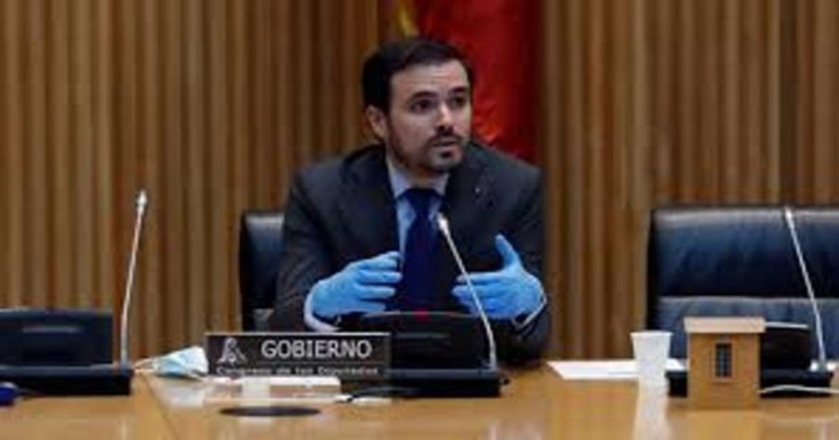 El ministro de Consumo, Alberto Garzón