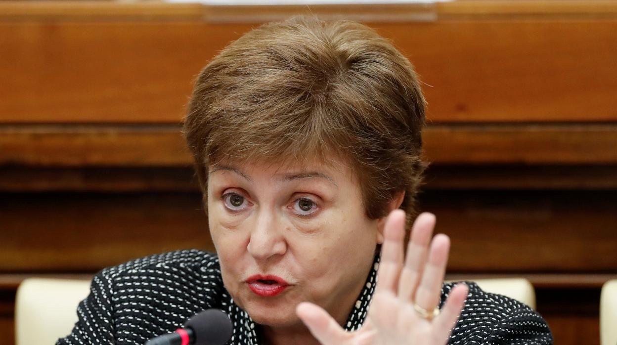 Kristalina Georgieva , directora gerente del Fondo Monetario Internacional (FMI)