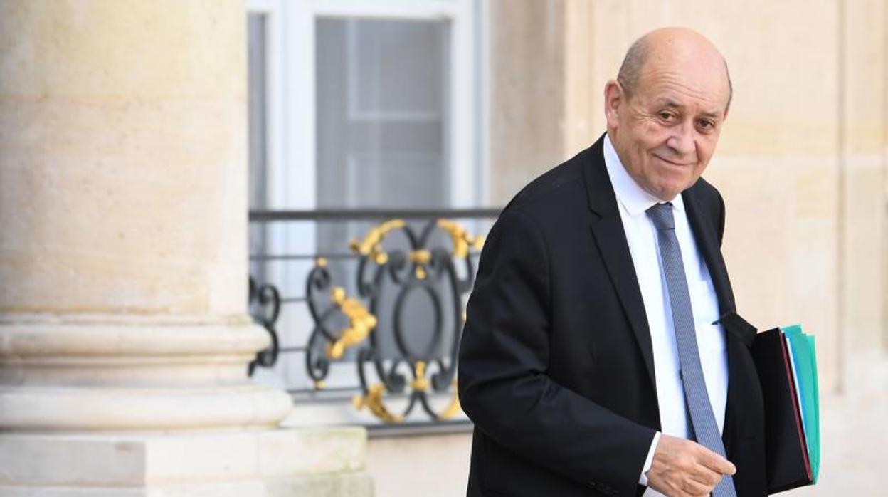 El ministro francés de Exteriores, Jean-Yves Le Drian