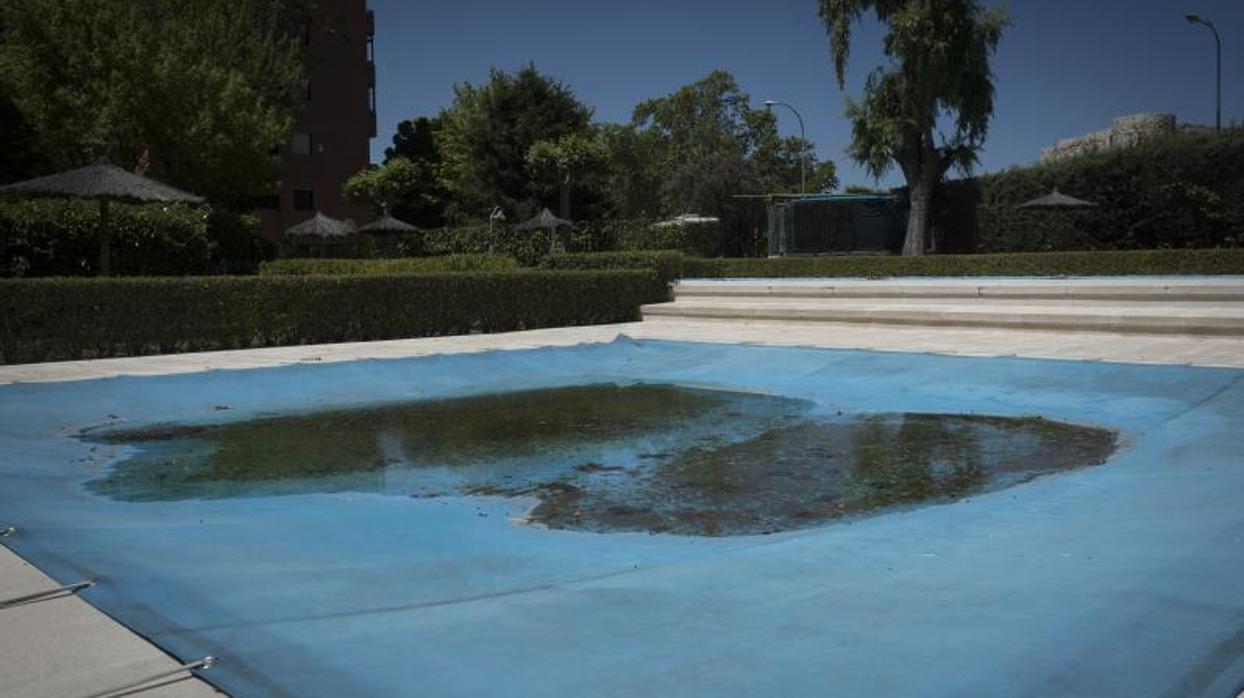 Piscina en una comunidad de vecinos