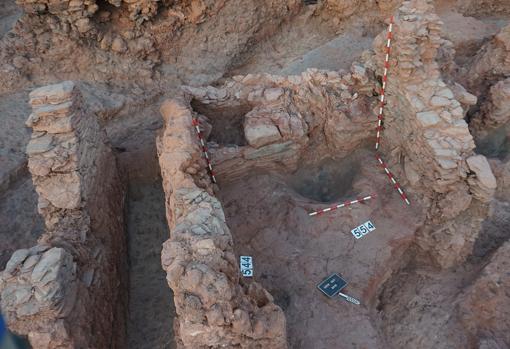 Lugar donde se encontraba uno de los hornos de la época romana