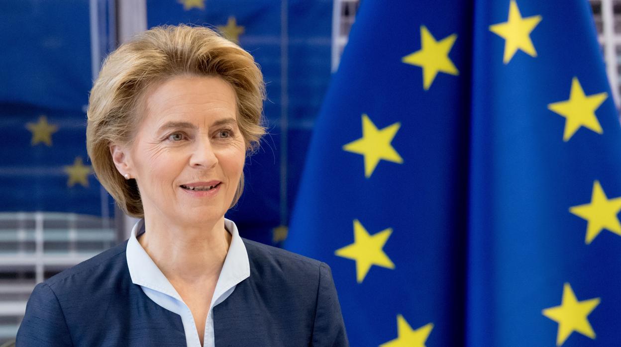 La presidenta de la Comisión Europea, Ursula Von der Leyen