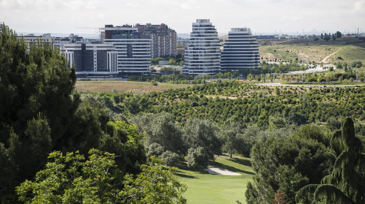 El desarrollo de Valdebebas es un ejemplo de generación de zonas verdes y urbanismo sostenible