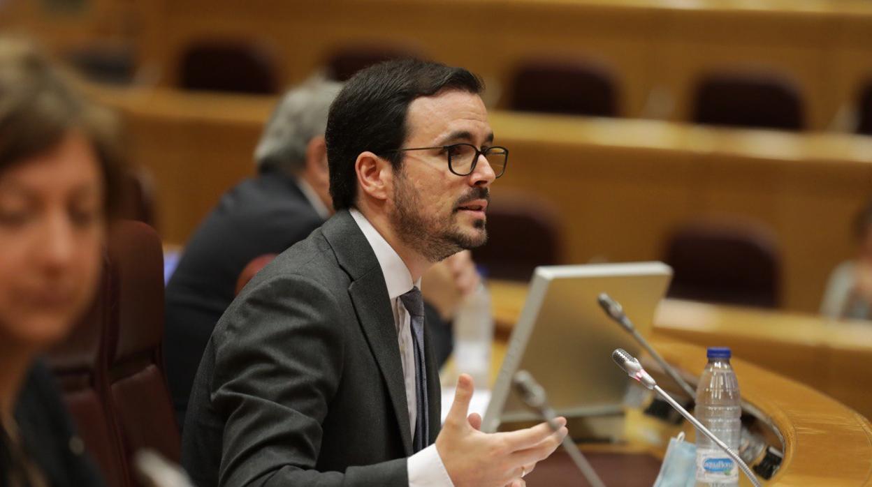 El ministro de Consumo, Alberto Garzón