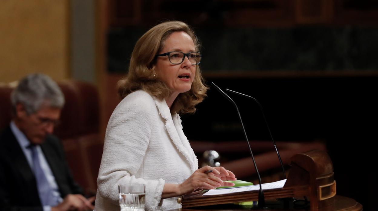 Nadia Calviño, vicepresidenta tercera y ministra de Asuntos Económicos