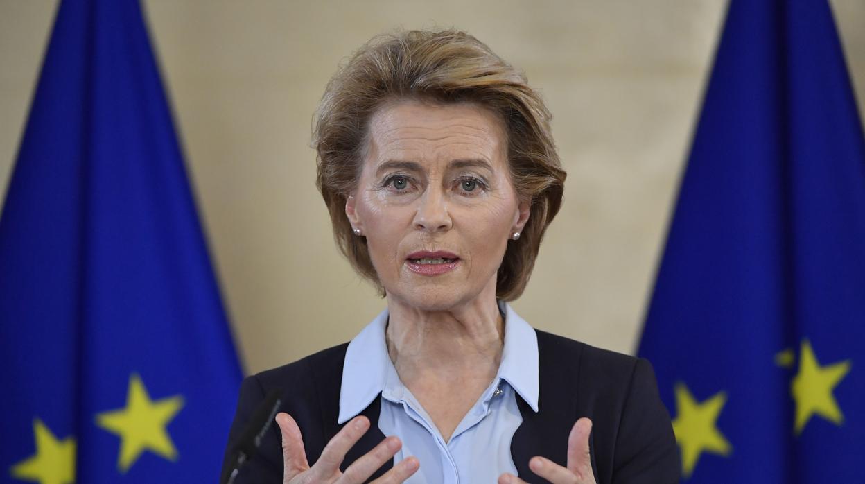 Ursula von der Leyen , presidenta de la Comisión Europea