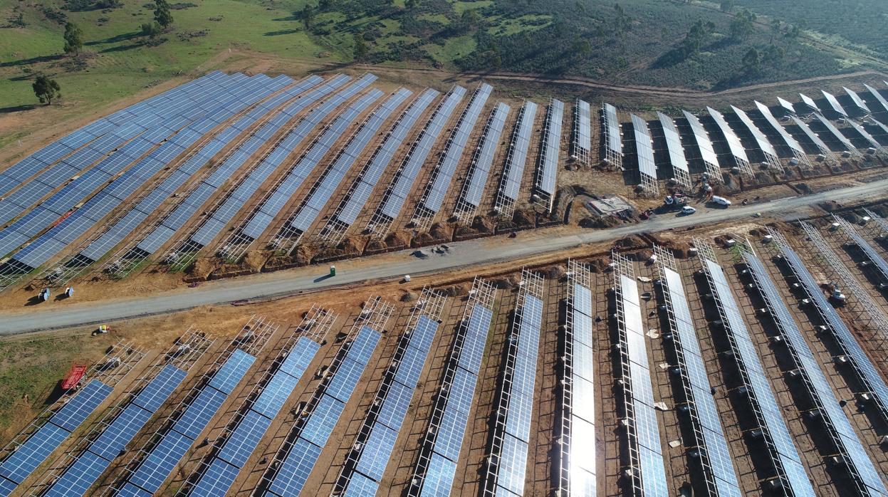 Parque solar de Iberdrola en Andalucía