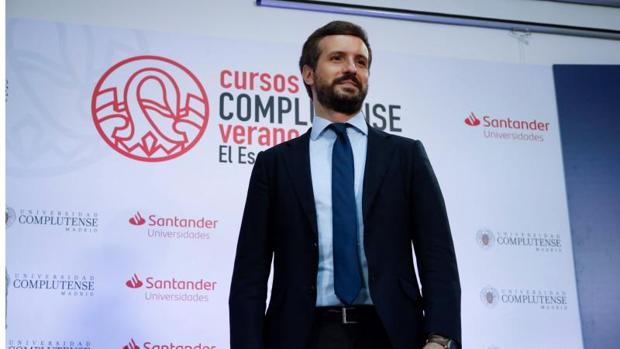 Casado celebra el «buen acuerdo», pero recuerda que es «una enmienda» a la política de Sánchez