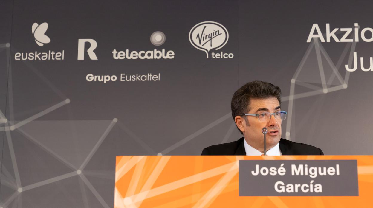 José Miguel García, CEO de Euskaltel