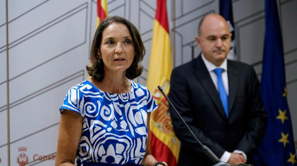 La ministra de Industria, Comercio y Turismo, Reyes Maroto