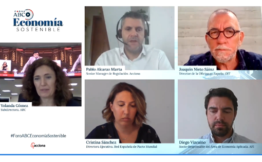 Captura de los participantes en el Foro telemático de ABC