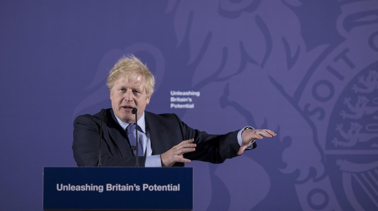 El primer ministro británico, Boris Johnson