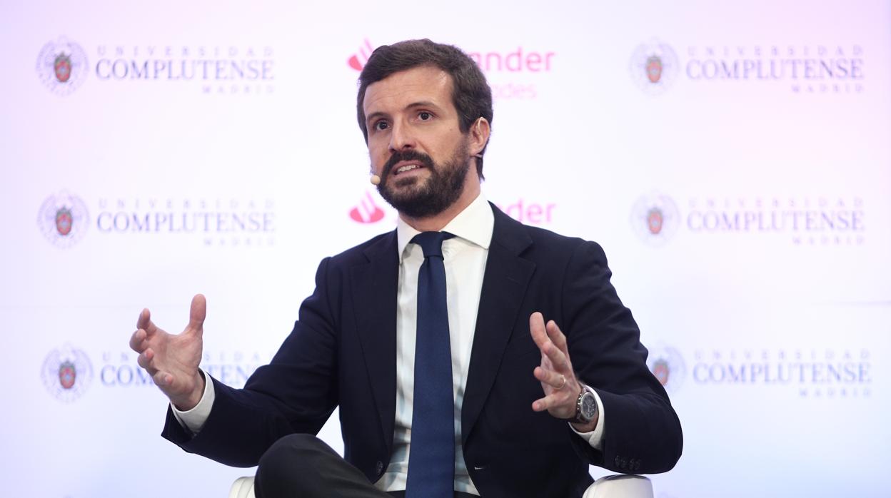 Pablo Casado, presidente del PP