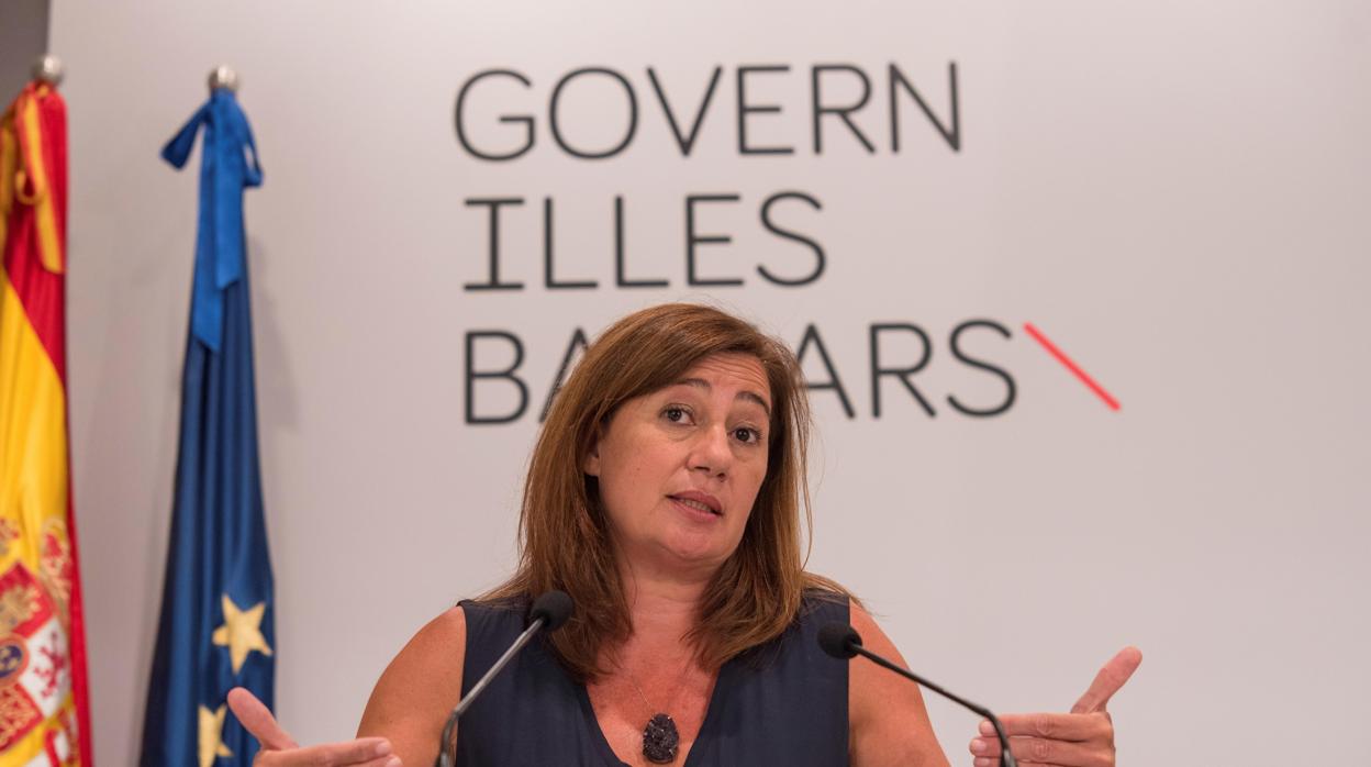 Francina Armengol, presidenta de Baleares