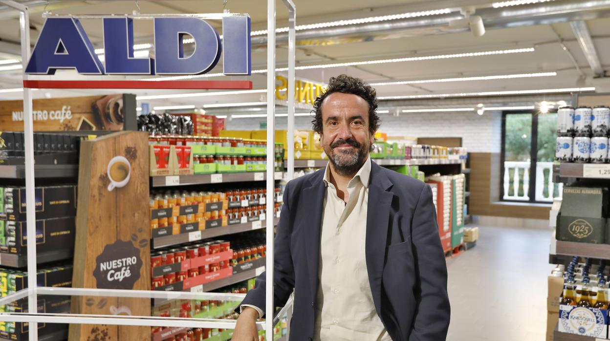 Abraham Meleno, responsable de Expansión de Aldi en Andalucía