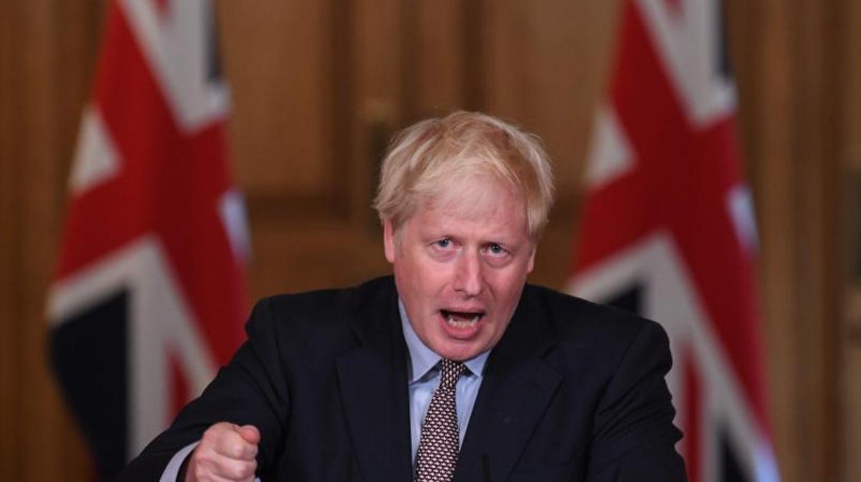 El primer minsitro británico, Boris Johnson