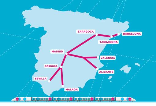 La «Renfe» francesa empezará a operar en España el 15 de marzo con la promesa de rebajar los precios un 50%