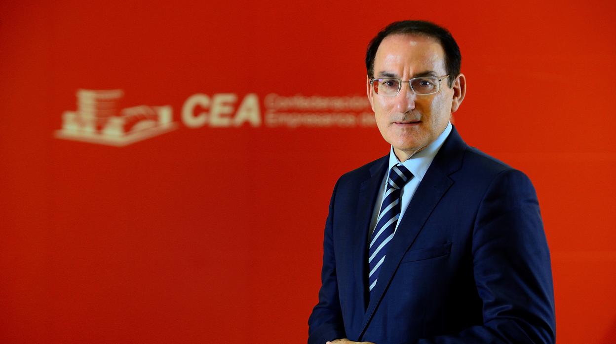 Javier González de Lara, presidente de la CEA y vicepresidente de la patronal CEOE