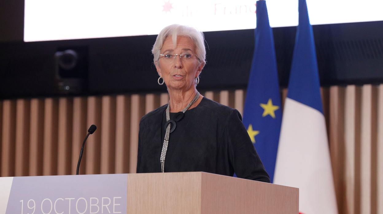 Christine Lagarde, presidenta del BCE