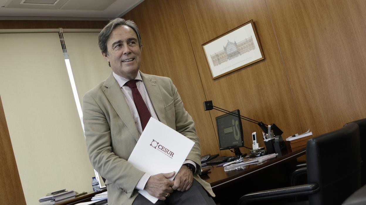 Ricardo Pumar, presidente de la Asociación de Empresarios del Sur de España