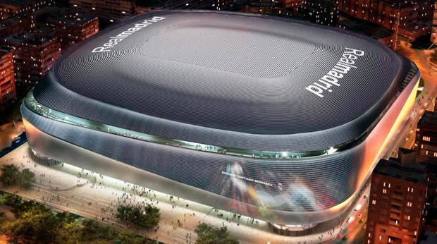 Acerinox fabricará en Cádiz el material que recubrirá la fachada y el techo del estadio Bernabéu