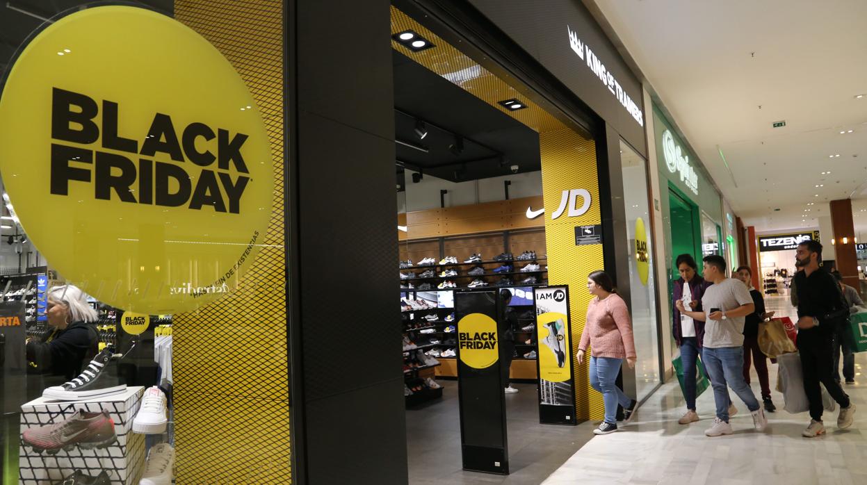 Compras por el Black Friday en 2019 en Sevilla